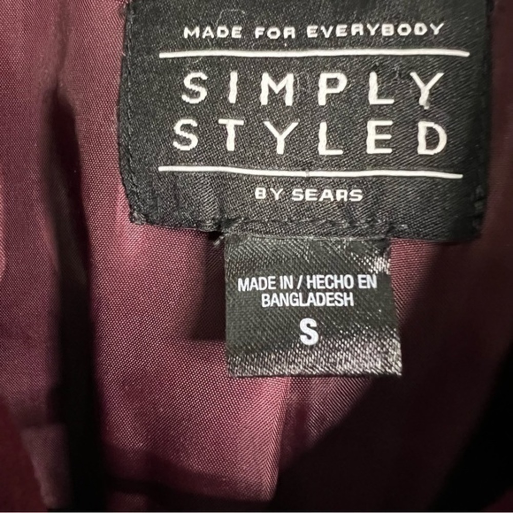 Simply Styled all weather coat, Size Small. - Picture 6 of 9